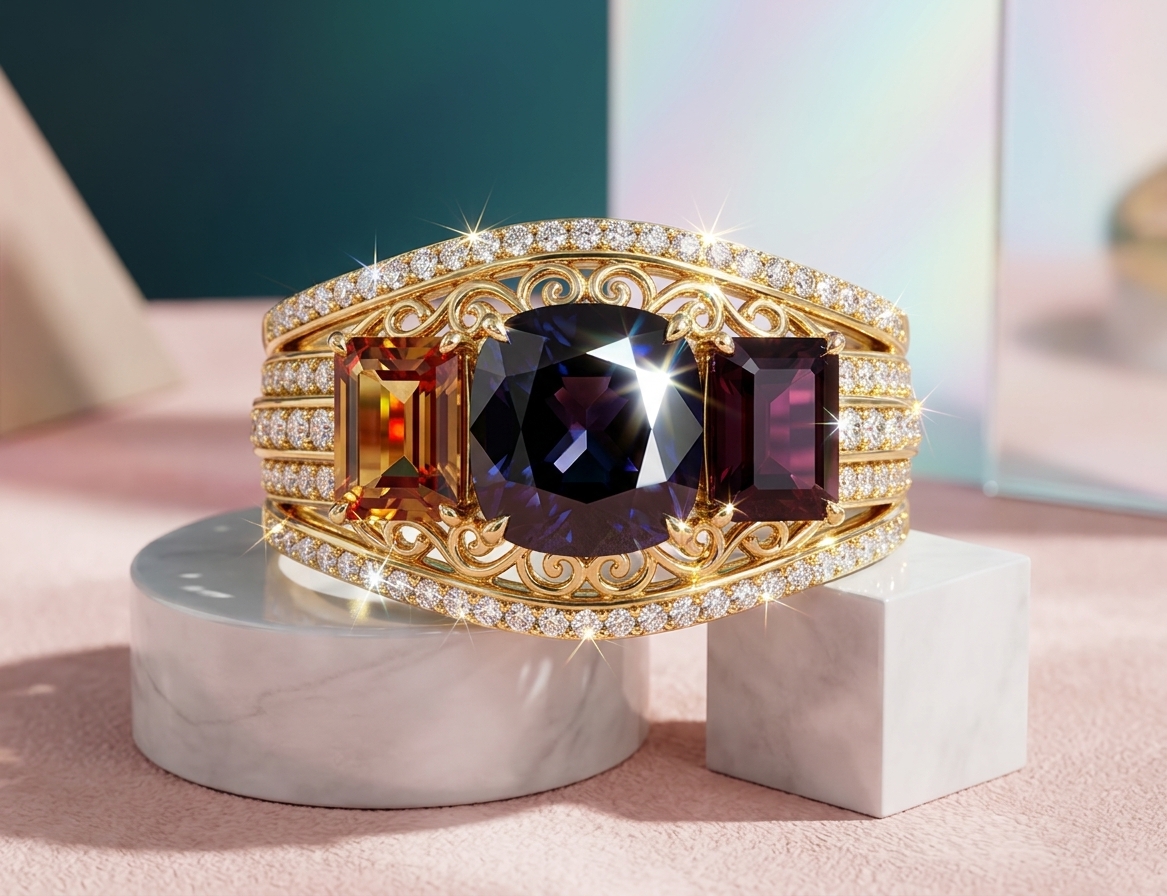 Design Idea from Gemstones — AI jewellery design by Alex Zupancich